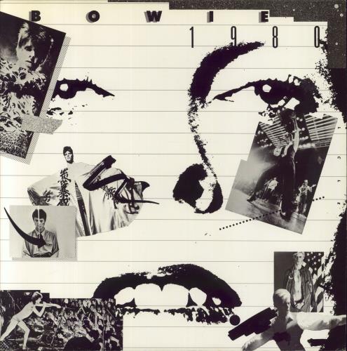 David Bowie 1980 All Clear + Insert vinyl LP album (LP record) US BOWLPAL11748