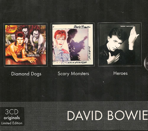 David Bowie 3CD Originals 3-CD album set (Triple CD) French BOW3CCD488888