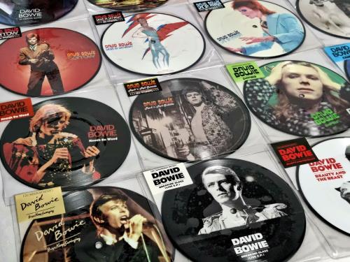 David Bowie 40th Anniversary Edition Collection - 24 x UK Picture Disc Singles 7" vinyl picture disc (7 inch picture disc single) UK BOW7PTH795754