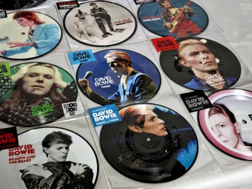 David Bowie 40th Anniversary Edition Collection - 24 x UK Picture Disc Singles 7" vinyl picture disc (7 inch picture disc single) UK BOW7PTH795754