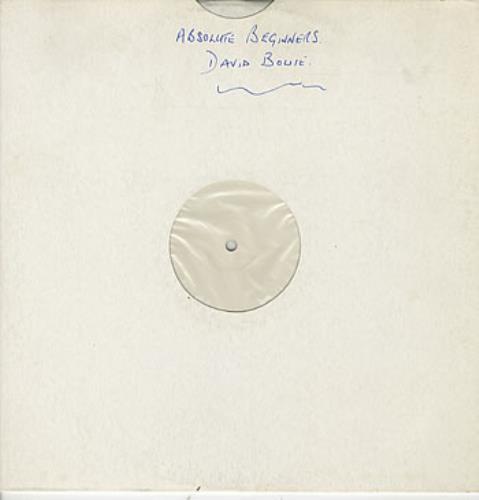 David Bowie Absolute Beginners - Test Pressing 12" vinyl single (12 inch record / Maxi-single) UK BOW12AB318532