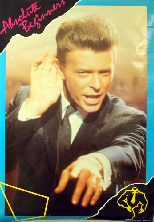 David Bowie Absolute Beginners poster UK BOWPOAB631623