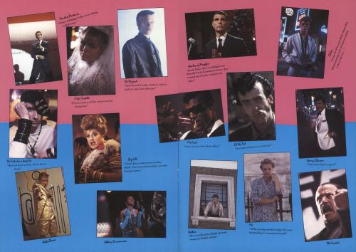 David Bowie Absolute Beginners tour programme UK BOWTRAB731893