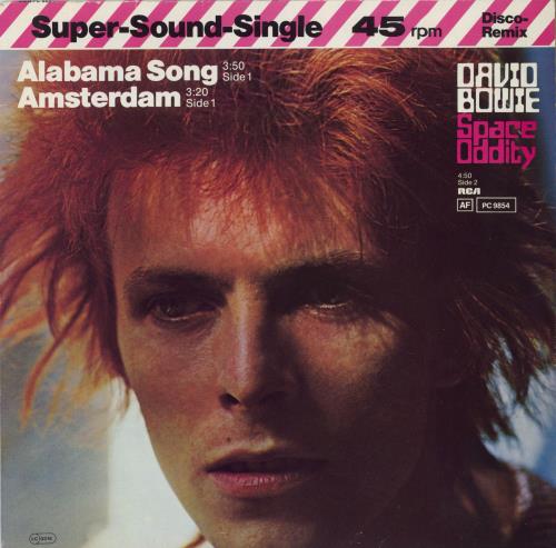 David Bowie Alabama Song - 1st - EX 12" vinyl single (12 inch record / Maxi-single) German BOW12AL804424