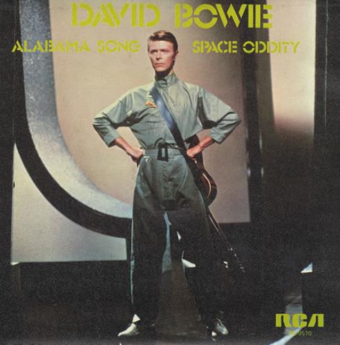 David Bowie Alabama Song 7" vinyl single (7 inch record / 45) Spanish BOW07AL357109