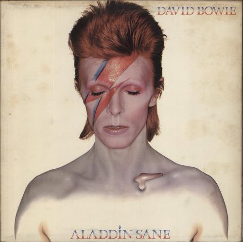 David Bowie Aladdin Sane - 1st + Insert - VG vinyl LP album (LP record) UK BOWLPAL814107