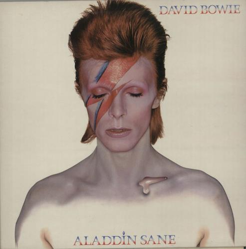 David Bowie Aladdin Sane - 1st vinyl LP album (LP record) UK BOWLPAL144383
