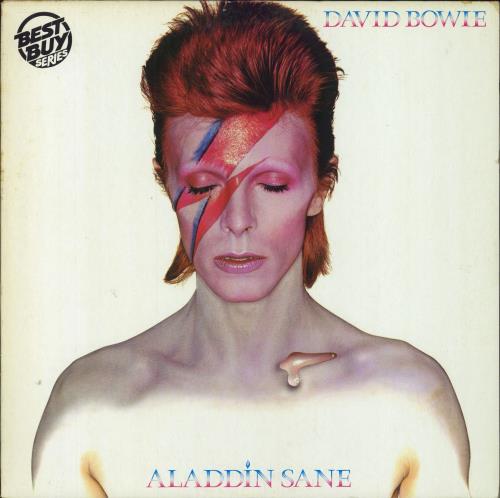 David Bowie Aladdin Sane vinyl LP album (LP record) Italian BOWLPAL798701
