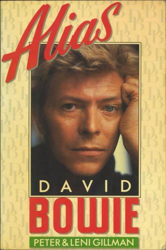 David Bowie Alias David Bowie book UK BOWBKAL121599