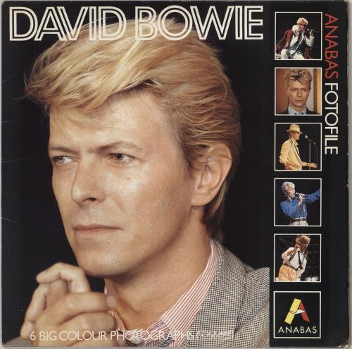 David Bowie Anabas Fotofile memorabilia UK BOWMMAN347478