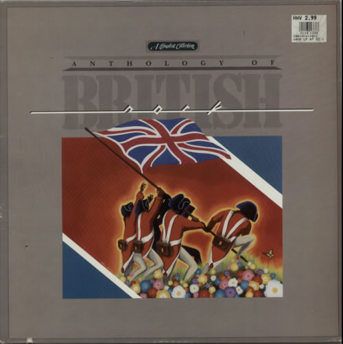 David Bowie Anthology Of British Rock 2-LP vinyl record set (Double LP Album) US BOW2LAN621987