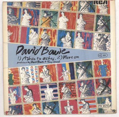 David Bowie Ashes To Ashes 7" vinyl single (7 inch record / 45) German BOW07AS738325