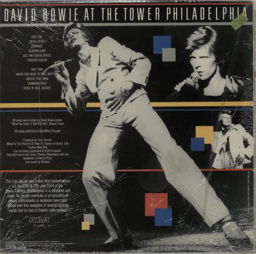 David Bowie At The Tower Philadelphia - Sealed vinyl LP album (LP record) Dutch BOWLPAT650590
