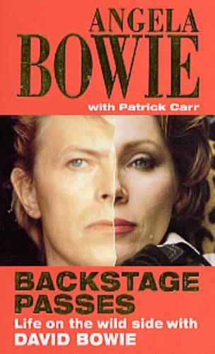 David Bowie Backstage Passes book UK BOWBKBA216208
