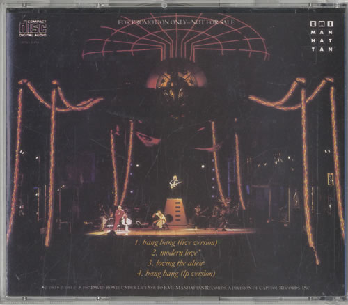 David Bowie Bang Bang CD single (CD5 / 5") US BOWC5BA523242
