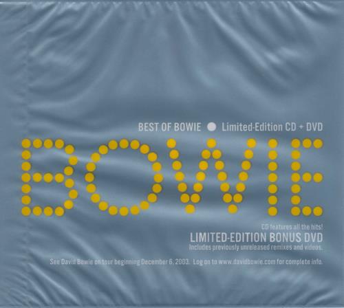 David Bowie Best Of Bowie 2-disc CD/DVD set US BOW2DBE267287