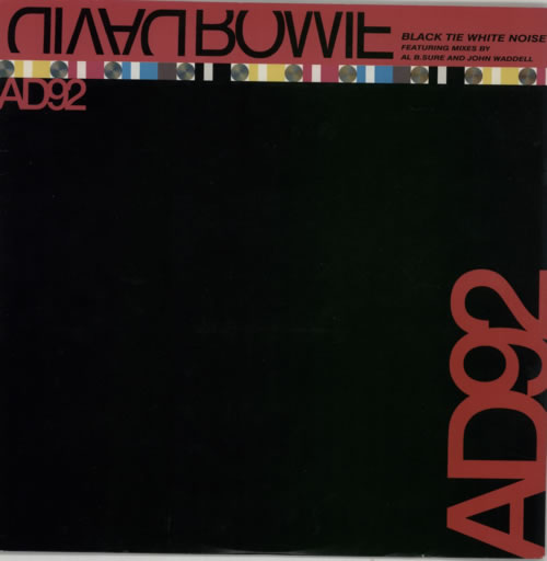 David Bowie Black Tie White Noise 12" vinyl single (12 inch record / Maxi-single) UK BOW12BL17962
