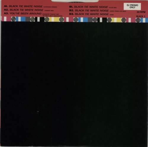 David Bowie Black Tie White Noise 12" vinyl single (12 inch record / Maxi-single) UK BOW12BL17962