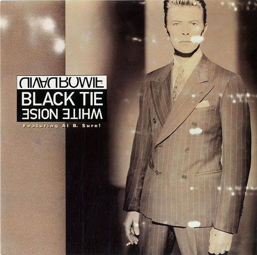 David Bowie Black Tie White Noise 7" vinyl single (7 inch record / 45) UK BOW07BL18228