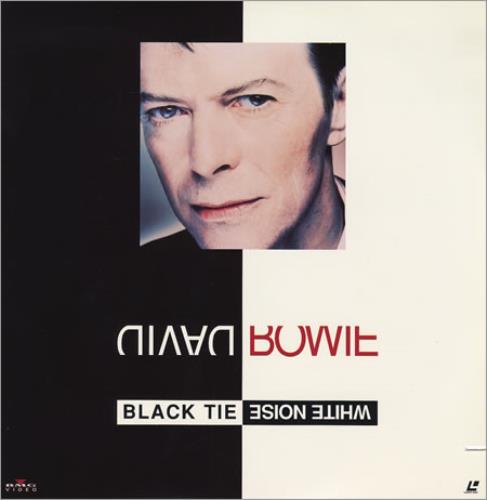 David Bowie Black Tie White Noise laserdisc / lazerdisc US BOWLZBL231132
