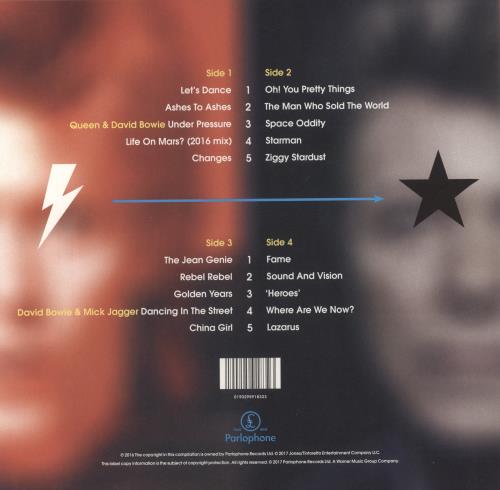 David Bowie Bowie Legacy - 180gm 2-LP vinyl record set (Double LP Album) UK BOW2LBO788495