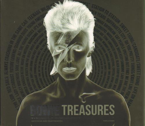 David Bowie Bowie Treasures book UK BOWBKBO588085