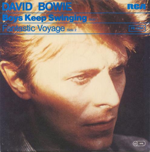David Bowie Boys Keep Swinging - EX 7" vinyl single (7 inch record / 45) German BOW07BO802100