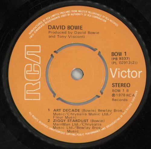 David Bowie Breaking Glass - P/S 7" vinyl single (7 inch record / 45) UK BOW07BR68532