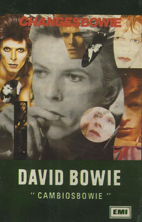 David Bowie Cambiosbowie cassette album Argentinean BOWCLCA239849
