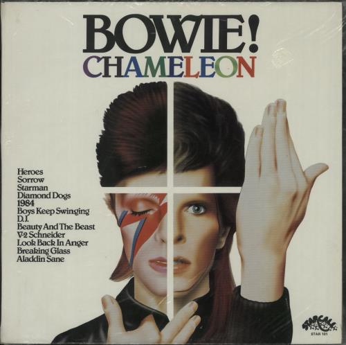 David Bowie Chameleon - Mint vinyl LP album (LP record) New Zealand BOWLPCH640760