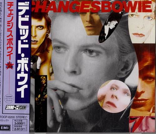 David Bowie Changesbowie + Artwork Sticker & Obi CD album (CDLP) Japanese BOWCDCH560238