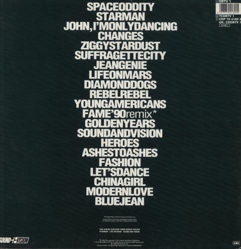 David Bowie ChangesBowie 2-LP vinyl record set (Double LP Album) UK BOW2LCH654882