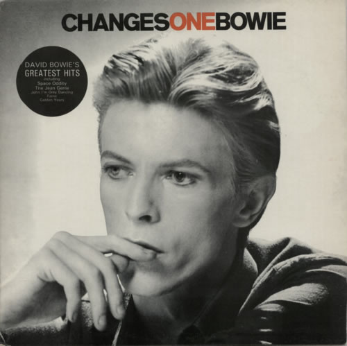 David Bowie ChangesOneBowie - 2nd - Stickered sleeve vinyl LP album (LP record) UK BOWLPCH615489