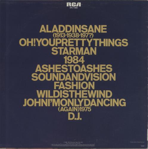 David Bowie ChangesTwoBowie vinyl LP album (LP record) Australian BOWLPCH310019