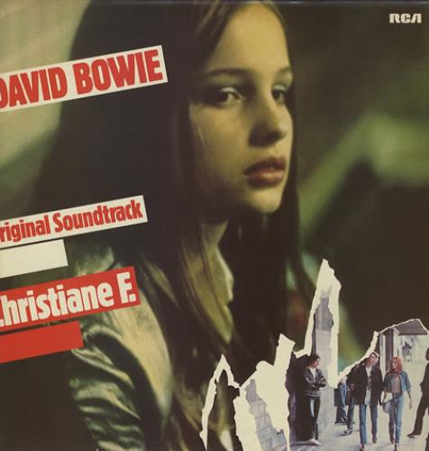 David Bowie Christiane F. vinyl LP album (LP record) German BOWLPCH27061