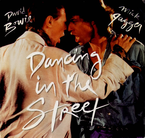David Bowie Dancing In The Street 7" vinyl single (7 inch record / 45) US BOW07DA585658