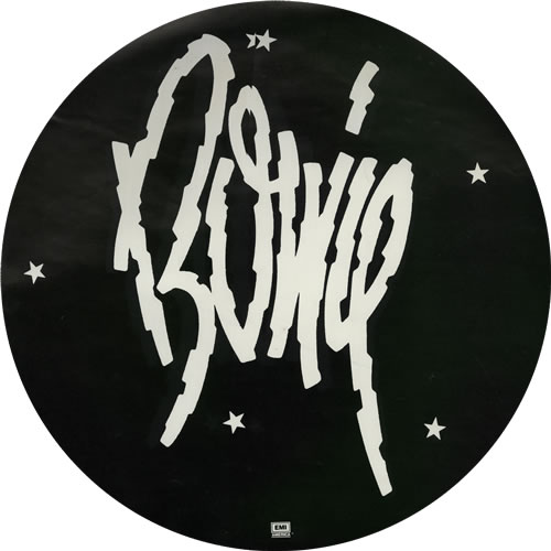 David Bowie David Bowie - Pair Of Circular Instore Posters poster UK BOWPODA631724