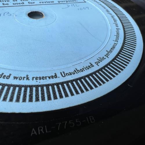 David Bowie David Bowie - Test Pressing - Mono vinyl LP album (LP record) UK BOWLPDA842159