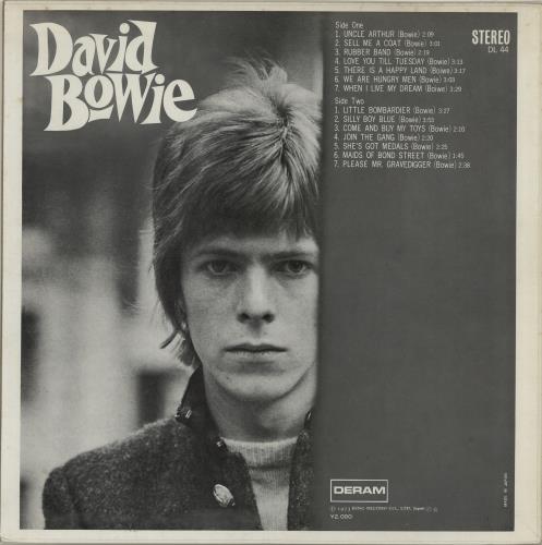 David Bowie David Bowie vinyl LP album (LP record) Japanese BOWLPDA654098