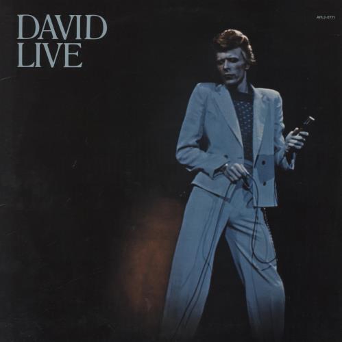 David Bowie David Live - 1st 2-LP vinyl record set (Double LP Album) UK BOW2LDA261207
