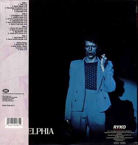 David Bowie David Live 2-LP vinyl record set (Double LP Album) US BOW2LDA159599