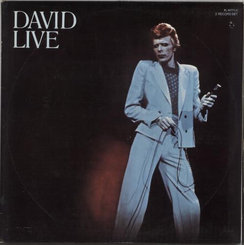 David Bowie David Live 2-LP vinyl record set (Double LP Album) Italian BOW2LDA722419