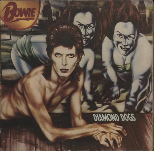 David Bowie Diamond Dogs - 1st - VG vinyl LP album (LP record) UK BOWLPDI876863