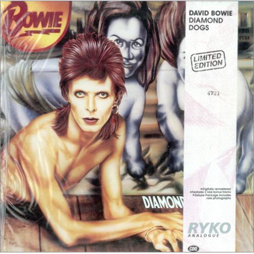 David Bowie Diamond Dogs - Clear Vinyl - Sealed vinyl LP album (LP record) US BOWLPDI16487