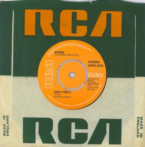 David Bowie Diamond Dogs - Mainmain Labels 7" vinyl single (7 inch record / 45) UK BOW07DI830108