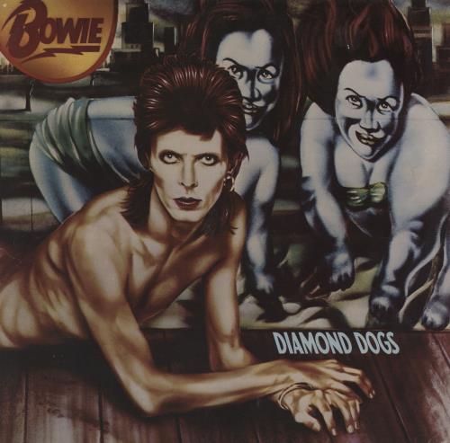 David Bowie Diamond Dogs - Mid 80s vinyl LP album (LP record) UK BOWLPDI761393