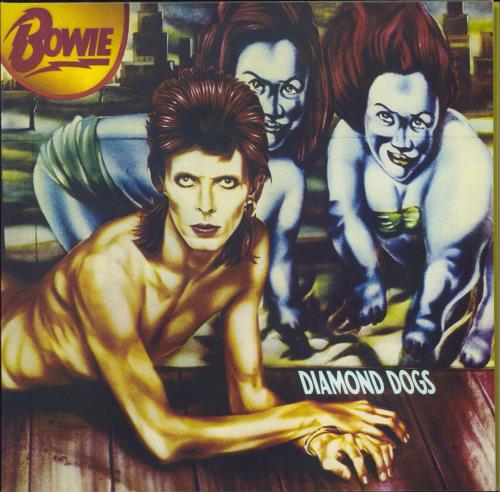 David Bowie Diamond Dogs - Red Vinyl 45th Anniversary vinyl LP album (LP record) UK BOWLPDI810212