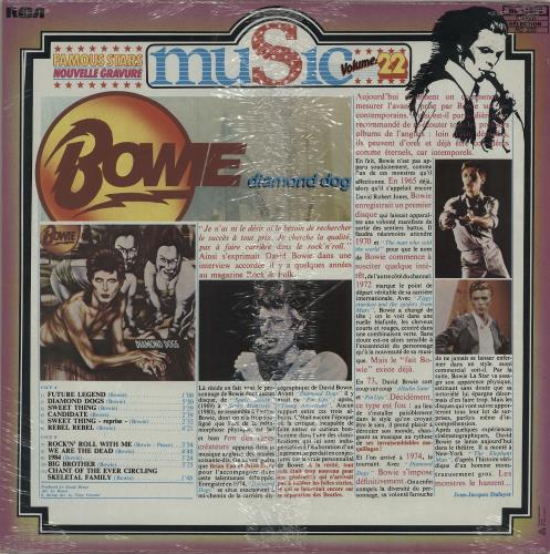David Bowie Diamond Dogs - Sealed vinyl LP album (LP record) French BOWLPDI650518
