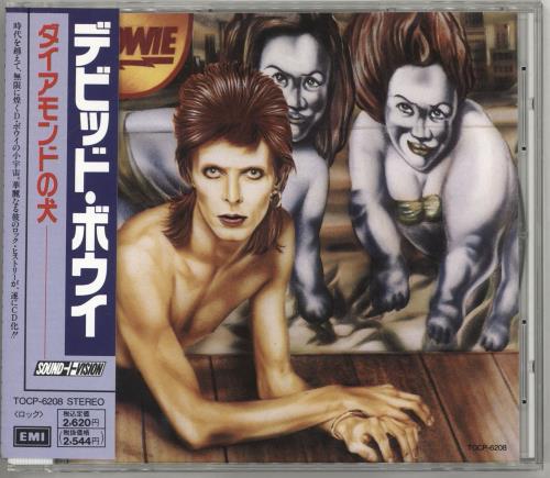David Bowie Diamond Dogs CD album (CDLP) Japanese BOWCDDI134045