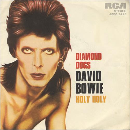 David Bowie Diamond Dogs 7" vinyl single (7 inch record / 45) Italian BOW07DI207646
